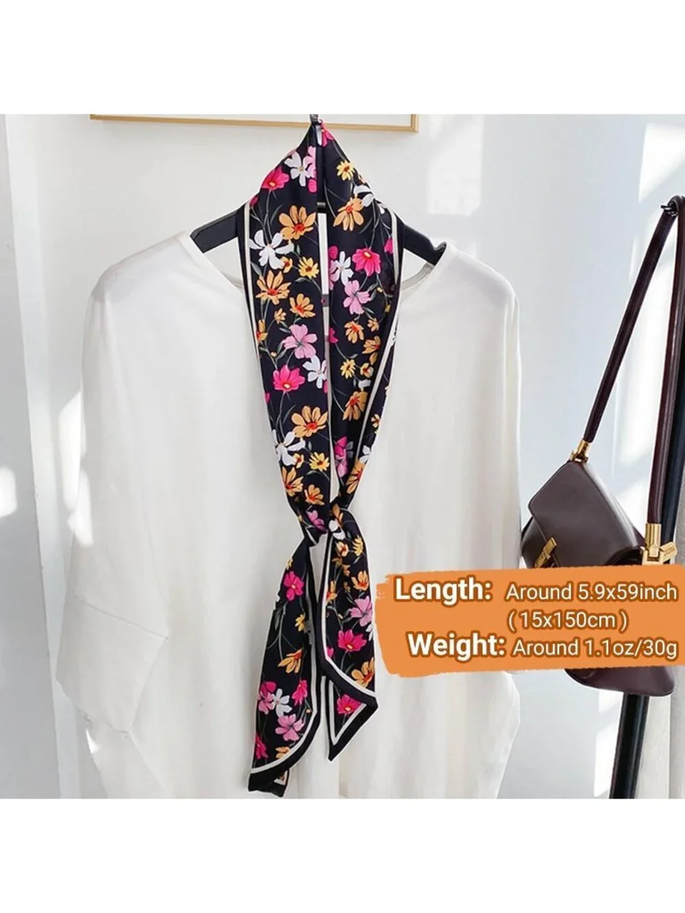 N/A silk scarf